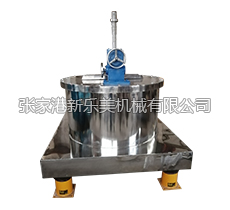 PG平板式手動刮刀下部卸料離心機(jī)